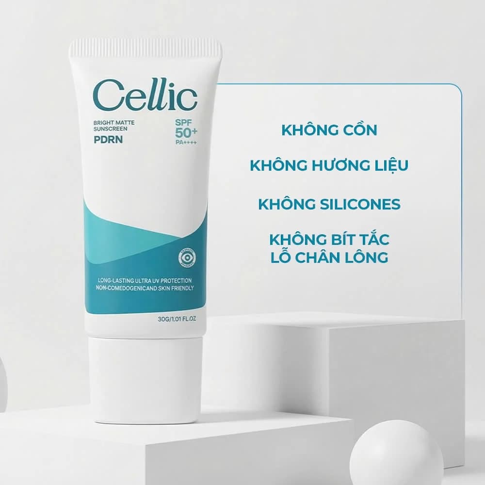 Kem Chống Nắng Cellic Bright Matte Sunscreen - ảnh 3