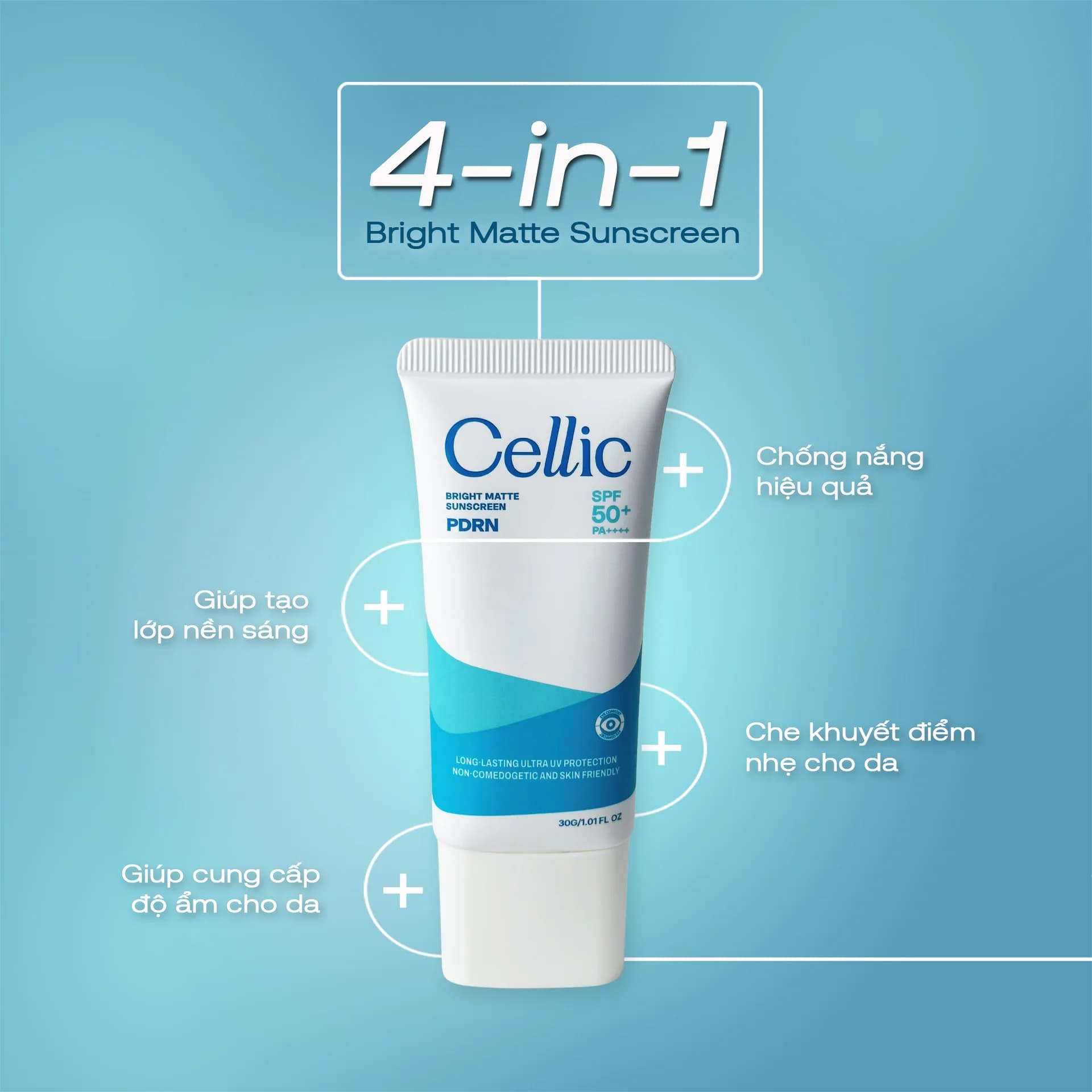 Kem Chống Nắng Cellic Bright Matte Sunscreen - ảnh 2