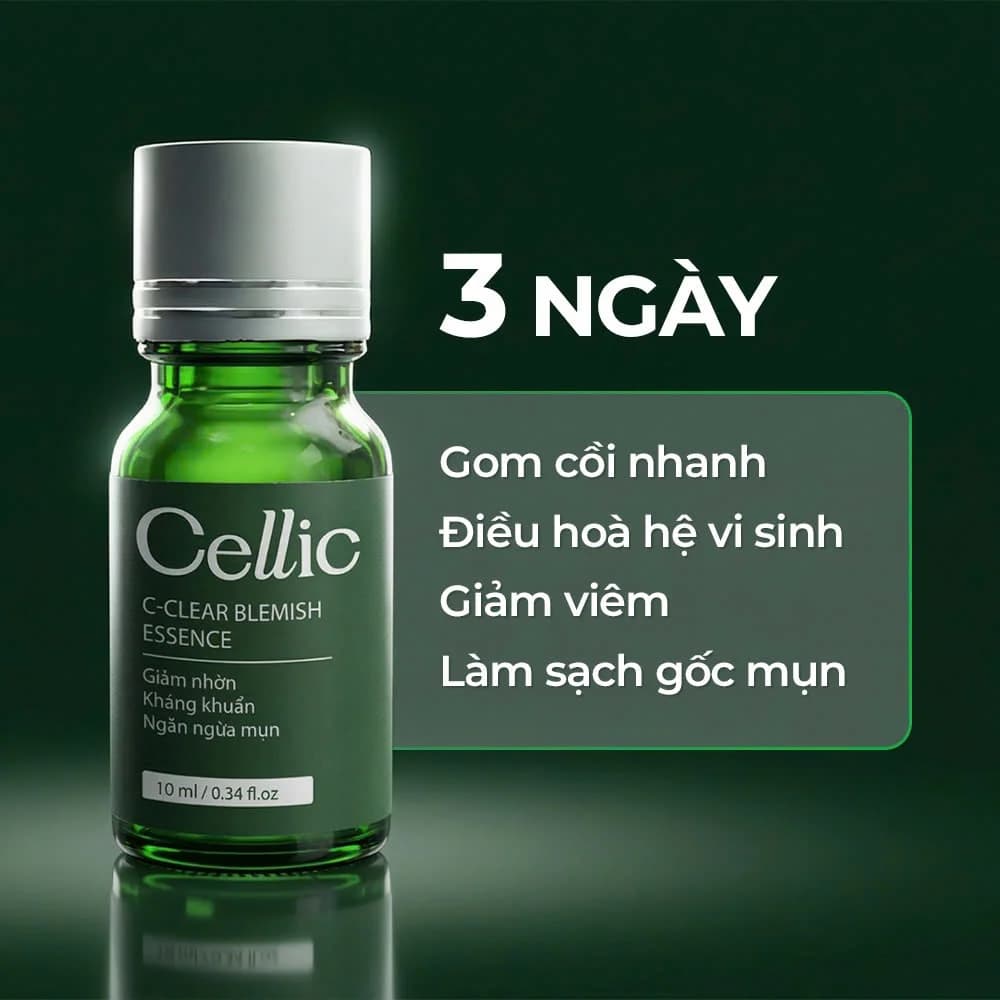 Serum Chấm Mụn Cellic C-Clear Blemish Essence 10ml - ảnh 2