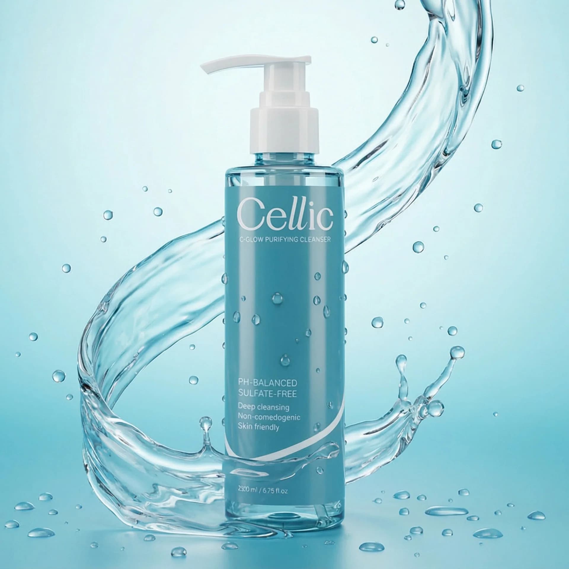 Gel Rửa Mặt Cellic C-Glow Purifying Cleanser 200g